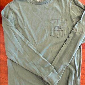 Vineyard Vines Boys  Long-Sleeve Pocket T-Shirt - Green